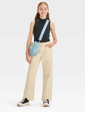 Art Class Girls' High-Rise Baggy Jeans